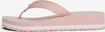 TOMMY HILFIGER Slipper in Pink: Vorderseite