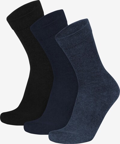 normani Socken in blau / schwarz, Produktansicht