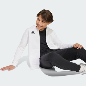 ADIDAS PERFORMANCE - Casaco de treino em moletão 'Entrada26' em branco
