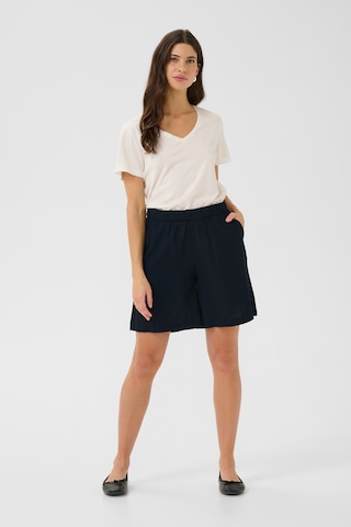 Loosefit Pantalon 'Venta' Cream en noir