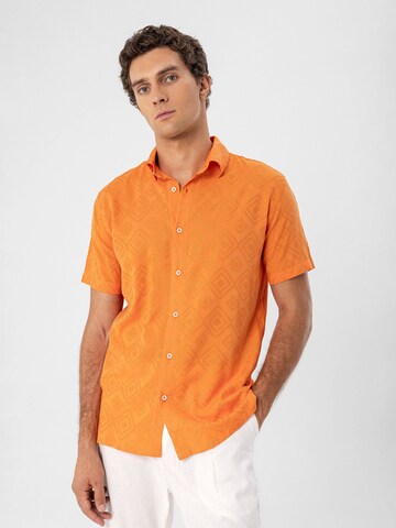 Regular fit Camicia di Antioch in arancione