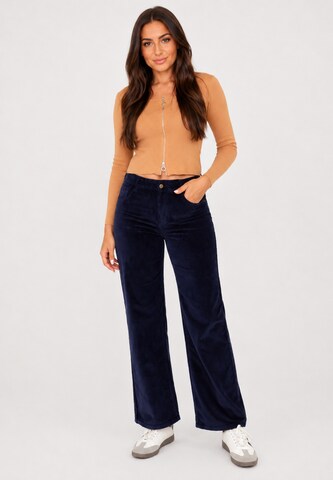 Regular Pantalon Elara en bleu