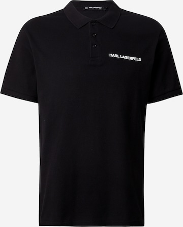 T-Shirt Karl Lagerfeld en noir : devant