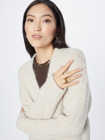 COMMA Strickjacke in Beige