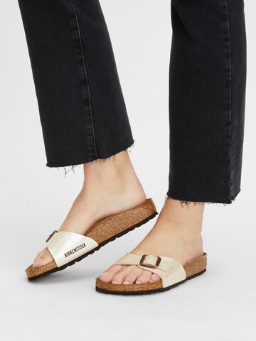 BIRKENSTOCK Plätu 'Madrid', värv valge