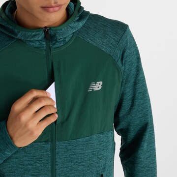 new balance Sportsweatvest 'Heat Grid' in Groen