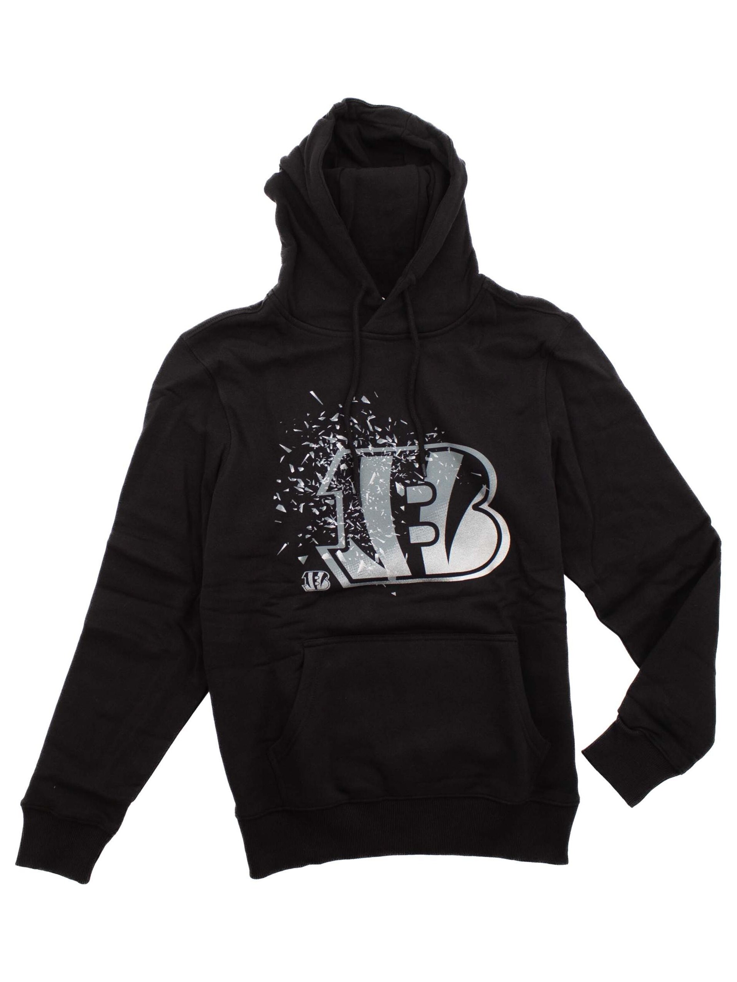 Fanatics Pullover 'NFL Cincinnati Bengals Shatter'‌‌‌ in Schwarz: Vorderseite