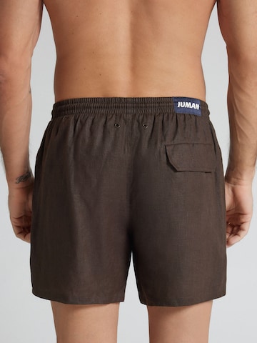 IUMAN Intimissimi Swim Trunks in Brown