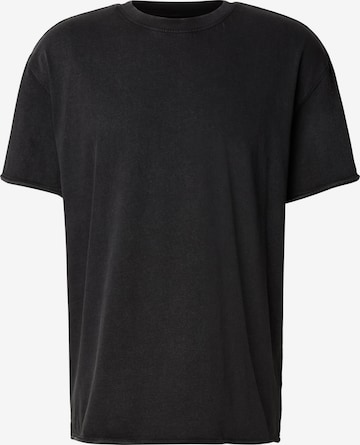 Urban Classics - Camisa 'Vintage' em preto: frente