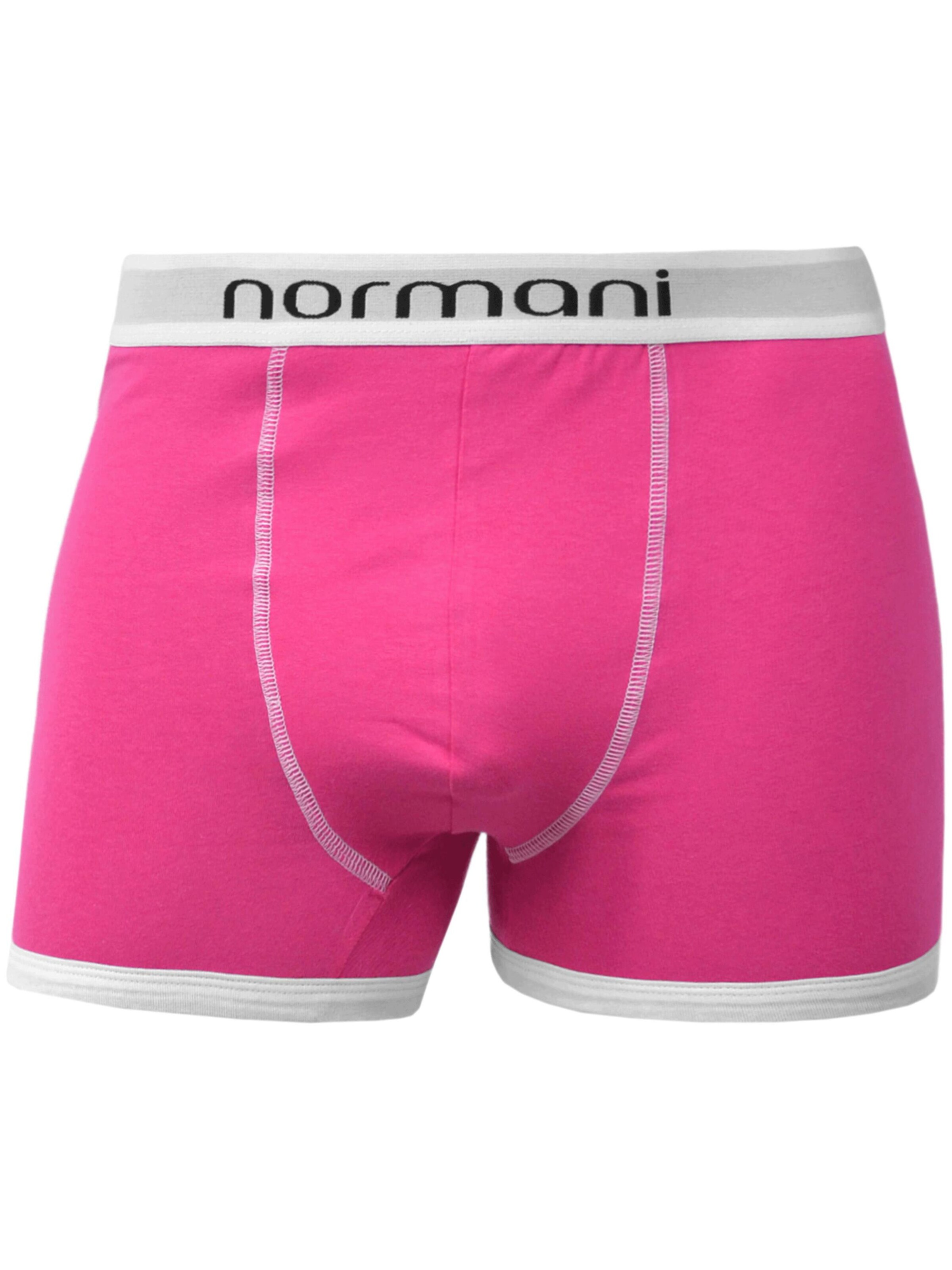 Boxers normani en rose : devant