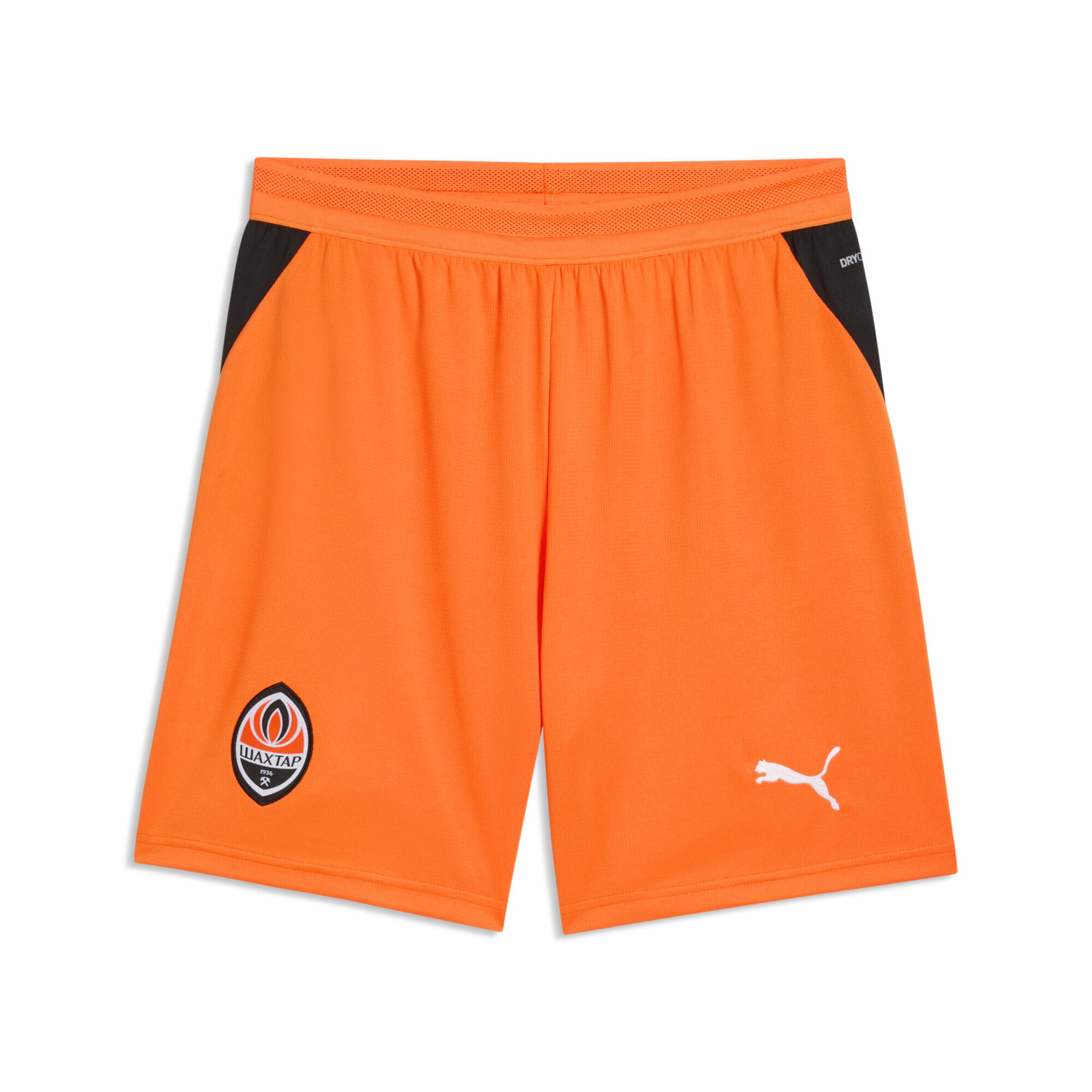 PUMA Regular Sportbroek in Oranje: voorkant