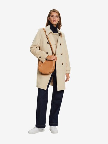 ESPRIT Between-Seasons Coat in Beige