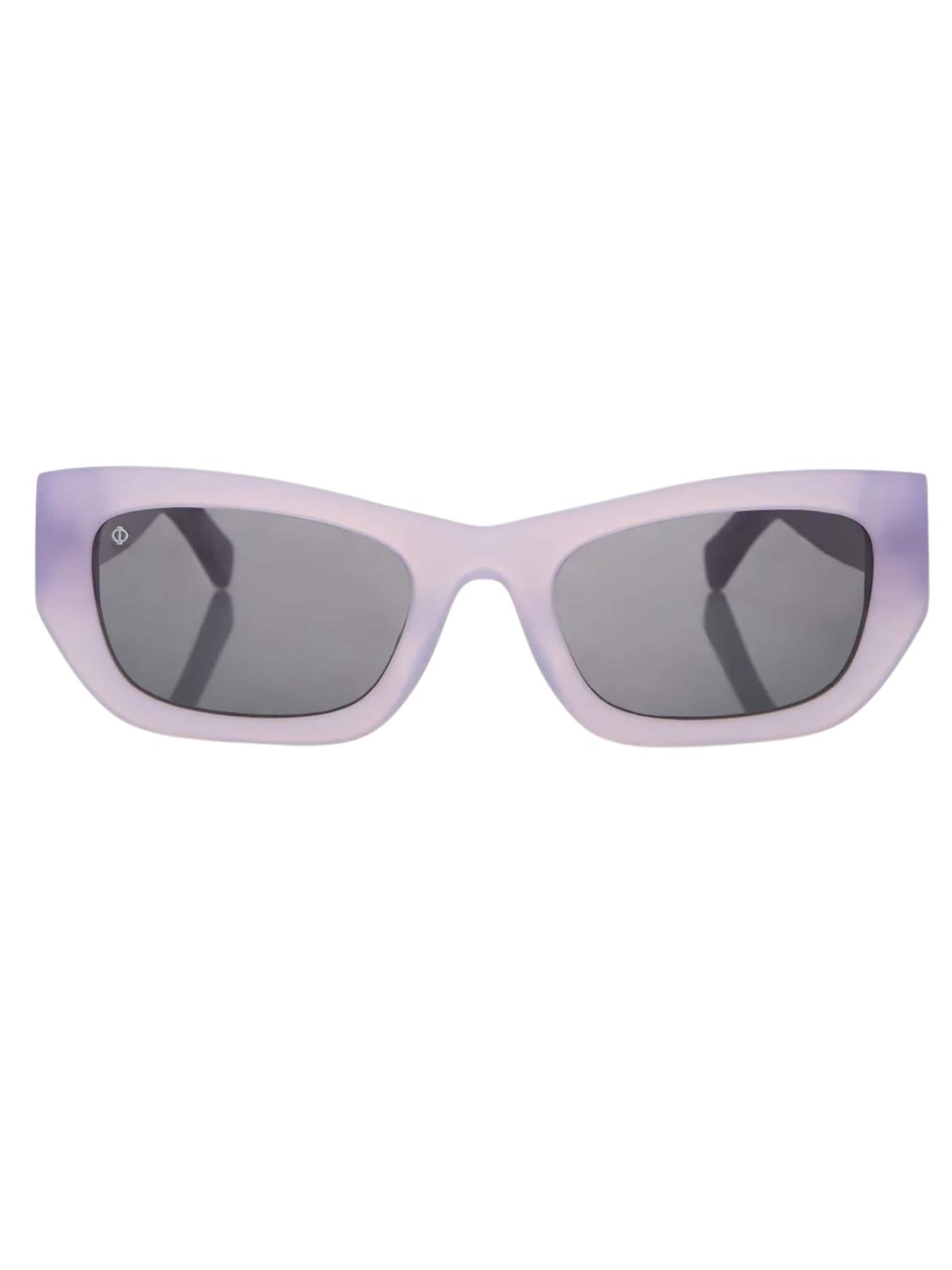 Faos Concept Sunglasses 'HYDRA IN AMBROSIA PINK WITH SHADE GREY LENSES' in Purple: front