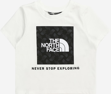 THE NORTH FACE Λειτουργικό μπλουζάκι σε λευκό: μπροστά