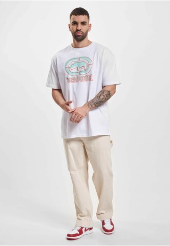 T-Shirt Ecko Unlimited en blanc