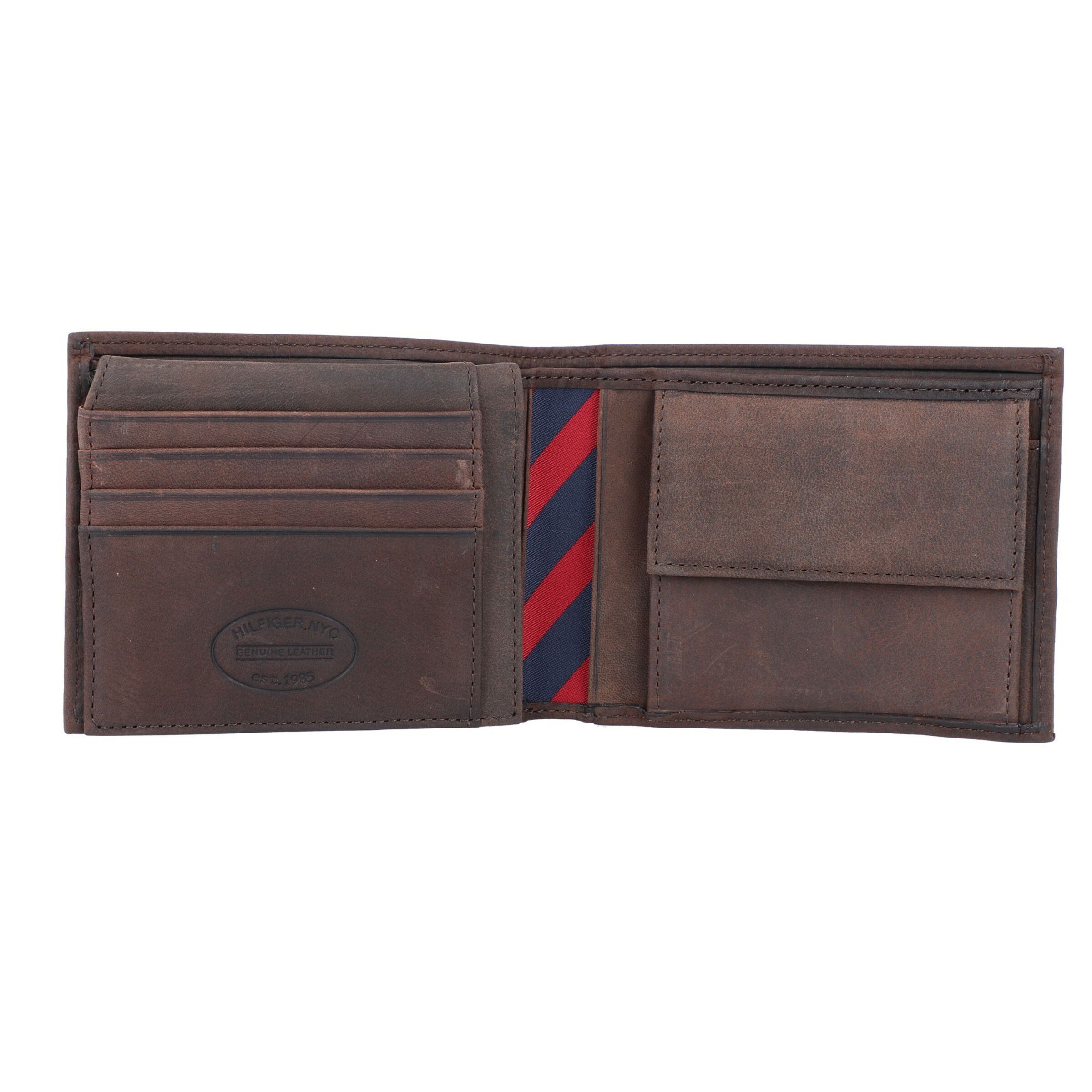 brūns TOMMY HILFIGER Naudas maks 'Johnson'