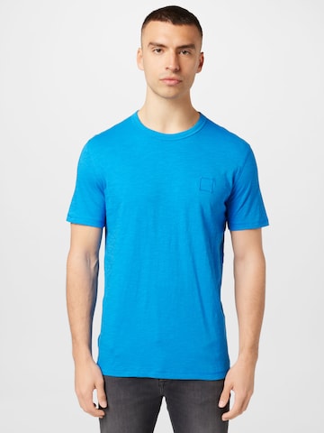 Maglietta 'Tegood' di BOSS Orange in blu: frontale