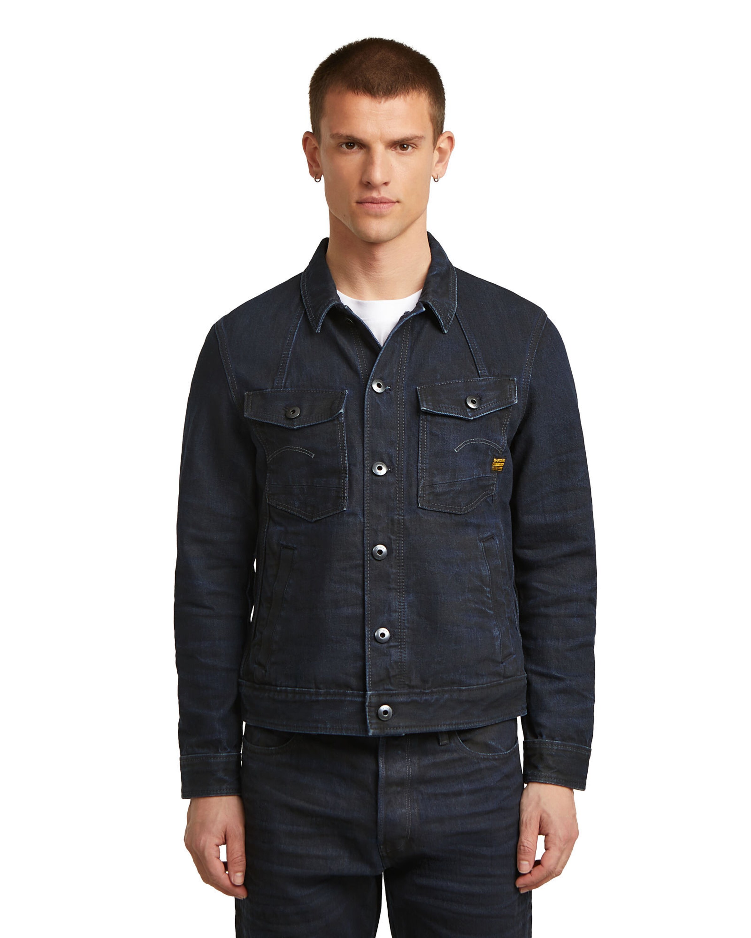 G-STAR Jacke 'A-Line' in Blau: Vorderseite