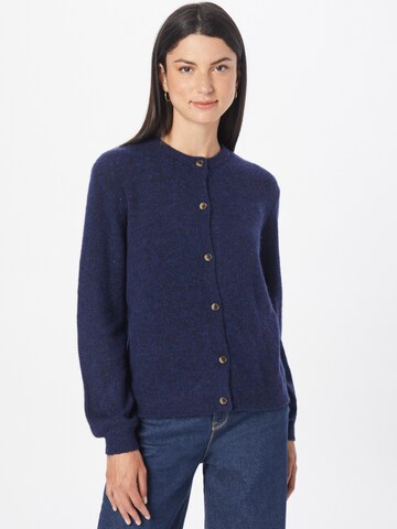 Cardigan 'Allison' Soft Rebels en bleu : devant