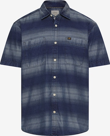 CAMEL ACTIVE Regular fit Button Up Shirt in Blue: front