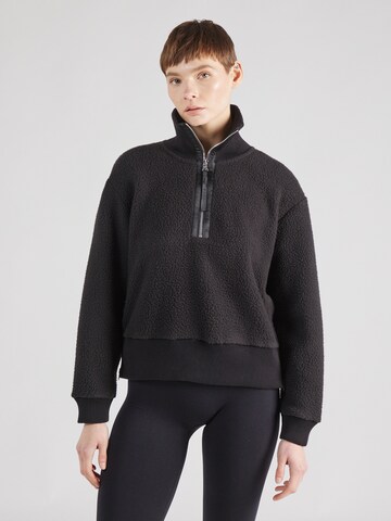 Varley Športen pulover 'Roselle' | črna barva: sprednja stran