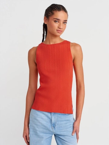 Dilvin Pullover 'Pullover' in Orange: Vorderseite