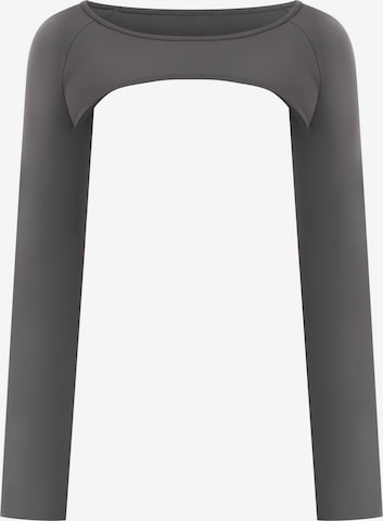 T-shirt ' Neola ' Smilodox en gris : devant