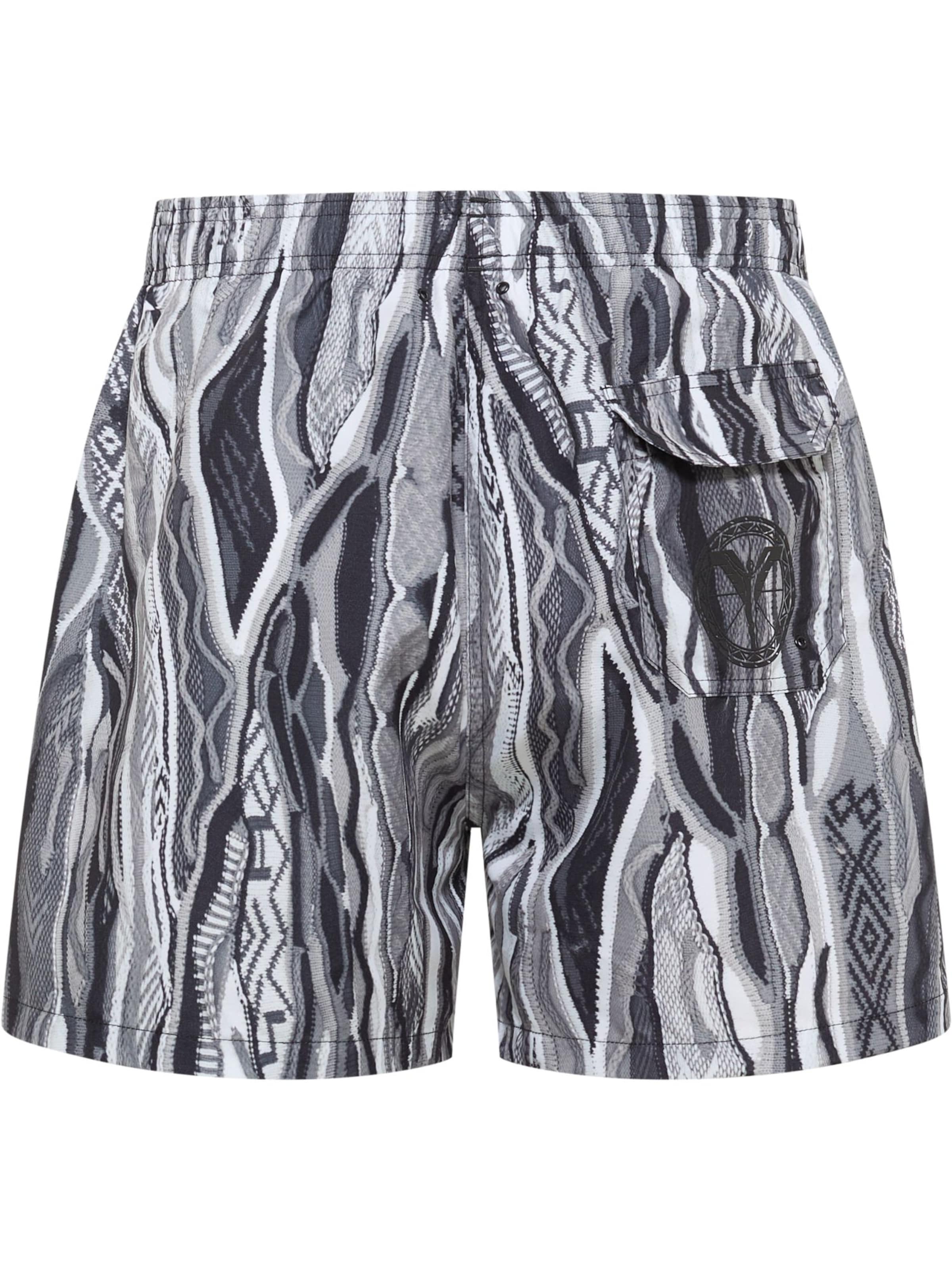 Shorts de bain 'Federici' Carlo Colucci en noir