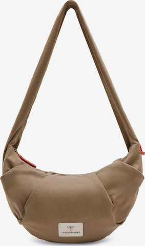 Sac bandoulière 'Unio Vancouver' Les Visionnaires en marron : devant