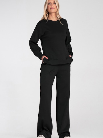 Sweat-shirt 'M1203' Figl en noir