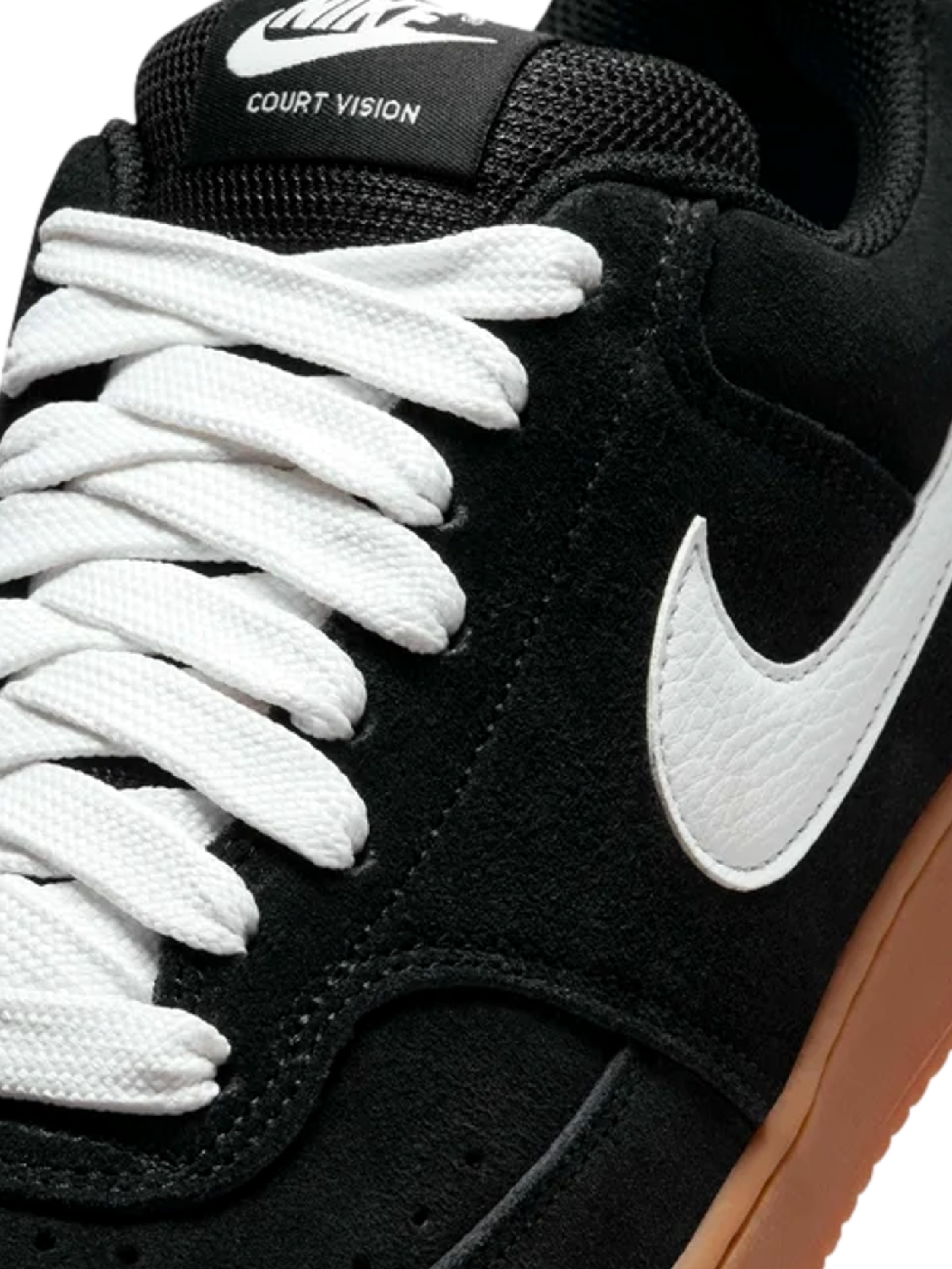 NIKE Sneakersy niskie 'Court Vision' w kolorze czarny