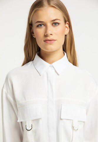 usha BLUE LABEL Blouse in White