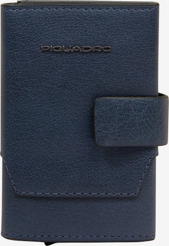 Piquadro Wallet in Blue: front