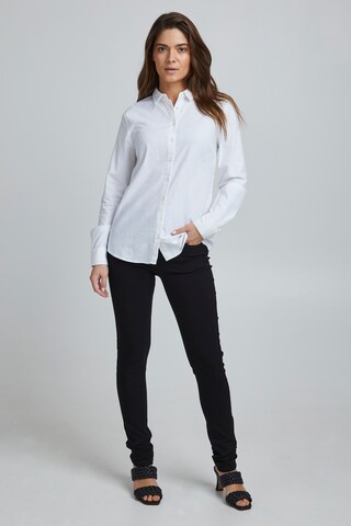 Fransa Bluse 'FRZAOXFORD' in Weiß