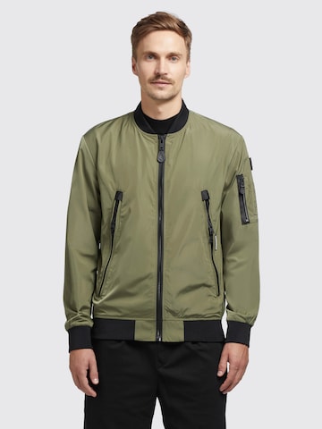 khujo Демисезонная куртка 'Astile2' в Зеленый: спереди