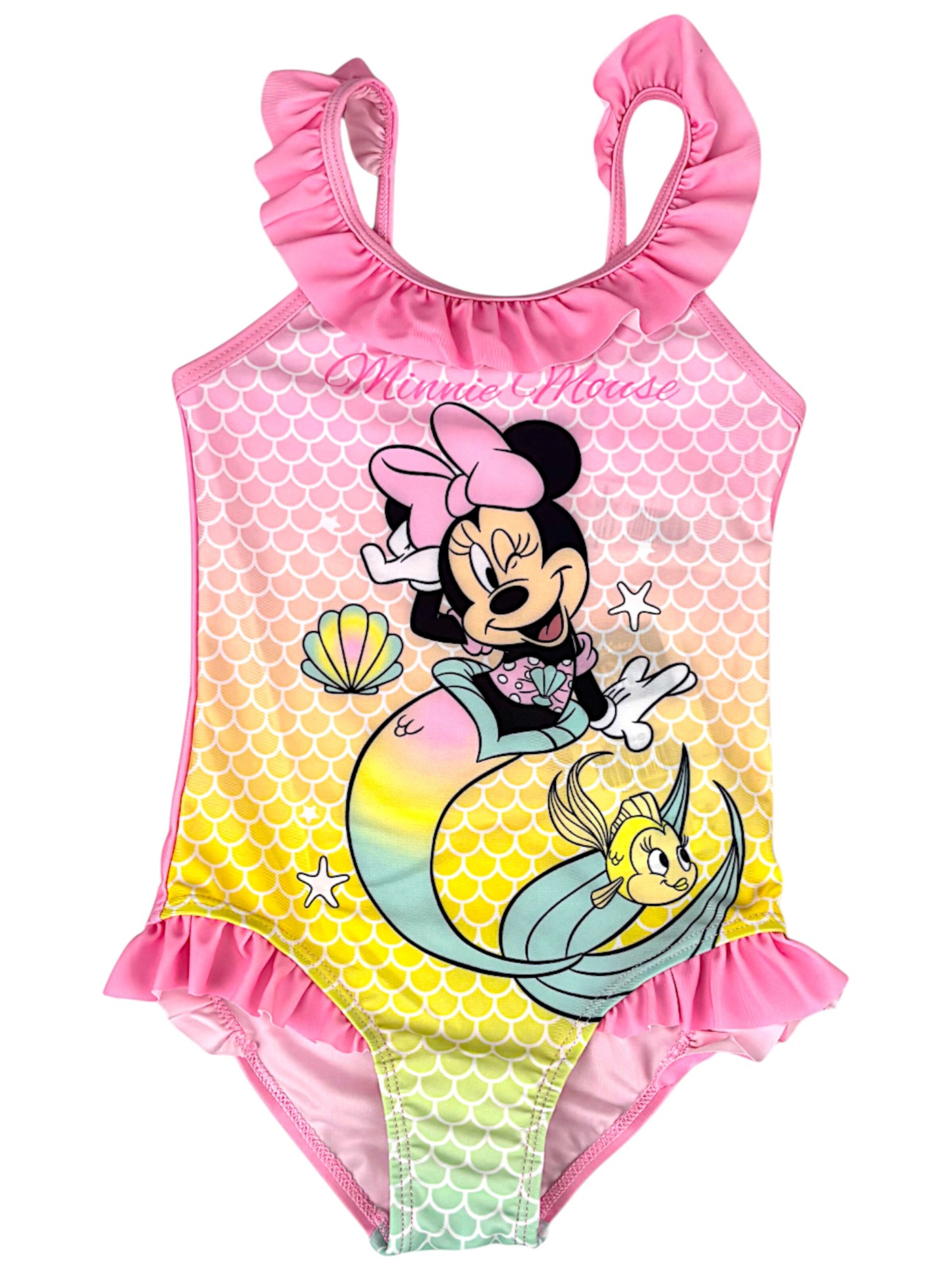 Disney Minnie Mouse Swimsuit 'Disney Minnie Mouse Badeanzug' in Pink: front