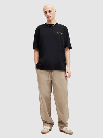 AllSaints T-Shirt 'Underground' (OCS) in Schwarz