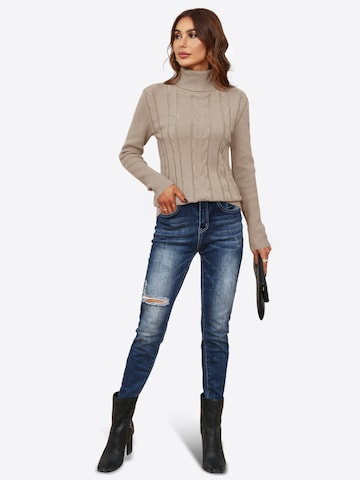 Imily Bela Pulóver - bézs