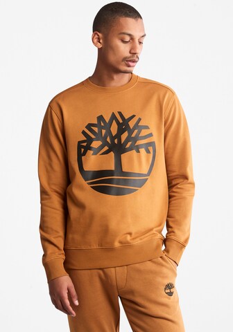 TIMBERLAND Sweatshirt i oransje: forside