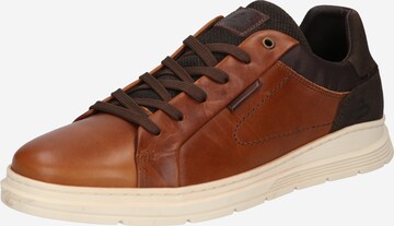 Sneaker bassa di BULLBOXER in marrone: frontale