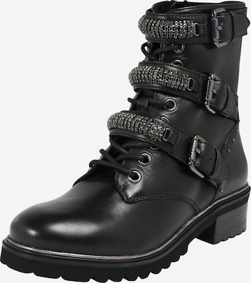 Steven New York Stiefel 'Festy' in Schwarz: predná strana