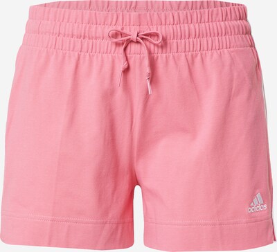 Pantaloni sport ADIDAS PERFORMANCE pe roz / alb, Vizualizare produs