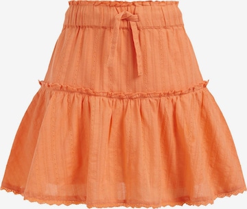 WE Fashion Rok in Oranje: voorkant