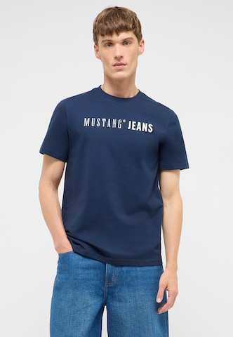 MUSTANG Shirt 'Style Austin' in Blau: Vorderseite