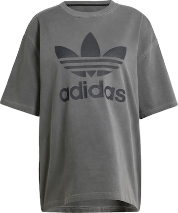 ADIDAS ORIGINALS T-shirt 'Trefoil' i grå