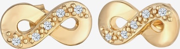 Elli DIAMONDS Earrings 'Infinity' in Gold: front