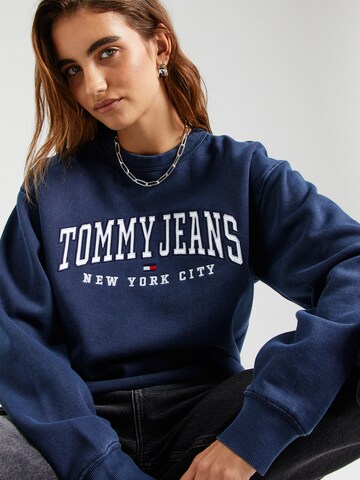 Tommy Jeans Bluzka sportowa w kolorze niebieski