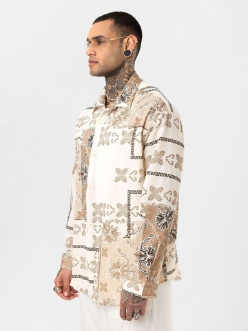 Coupe regular Chemise 'Colin' Dandalo en marron