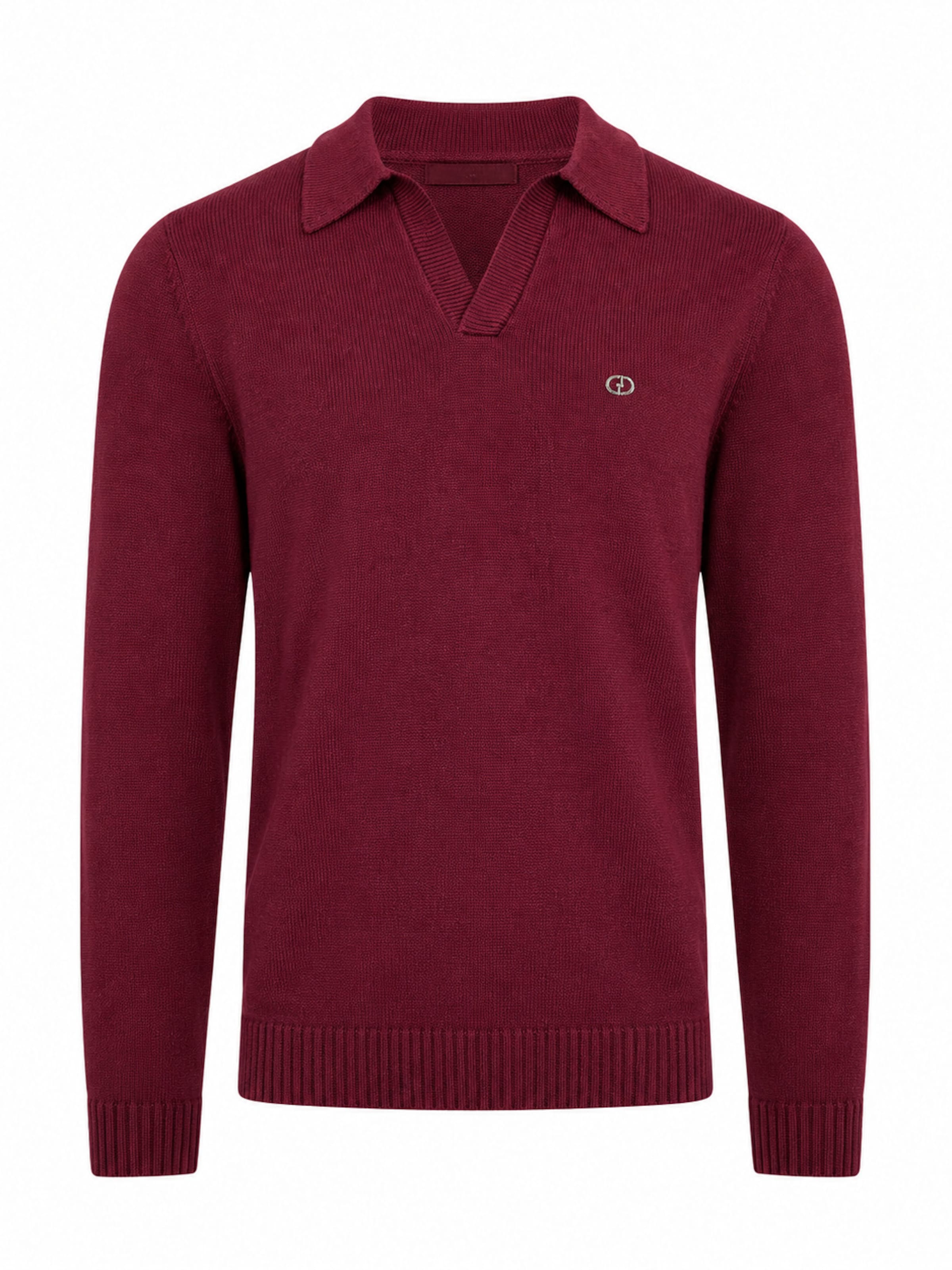 Gianni Kavanagh Shirt in Rood: voorkant
