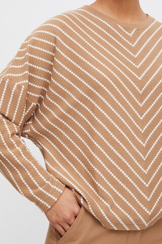 Sweat-shirt b.young en marron